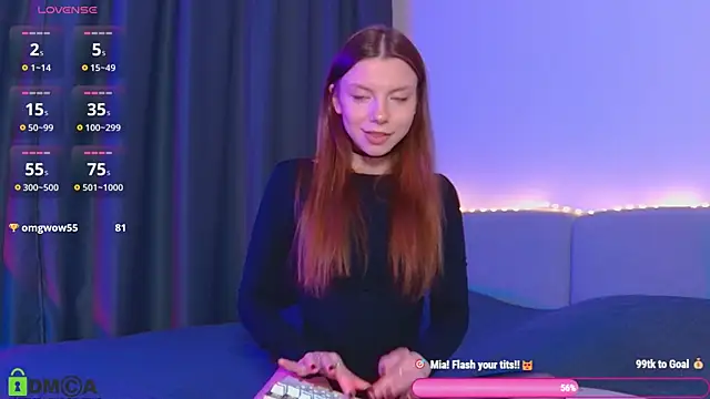 SweetMialissa online show from November 9, 2025, 8:18 pm