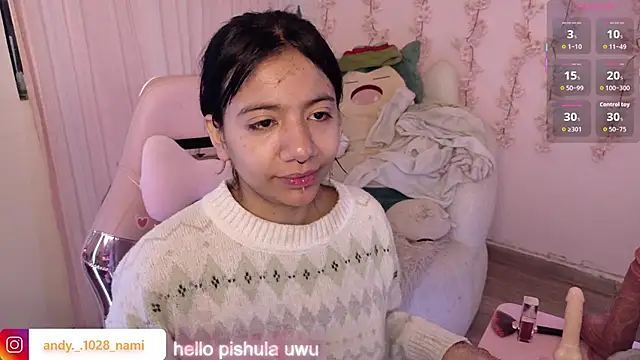 Snapshot of Nami_usagi chatting on June 1, 2026, 11:12 am Nami usagi online show from June 1, 2026, 11:12 am
