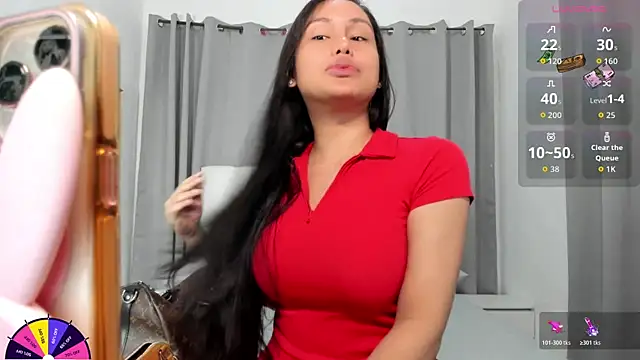 Snapshot of LustfulMonica chatting on July 8, 2026, 2:27 am LustfulMonica online show from July 8, 2026, 2:27 am
