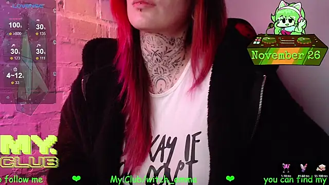 Witch Emma online show from November 26, 2025, 8:54 pm