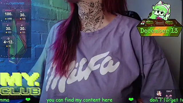 Witch Emma online show from December 13, 2025, 7:53 pm