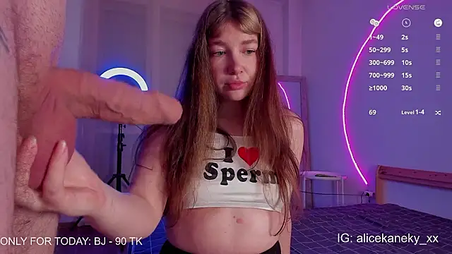 alicekaneky online show from February 9, 2026, 10:47 pm