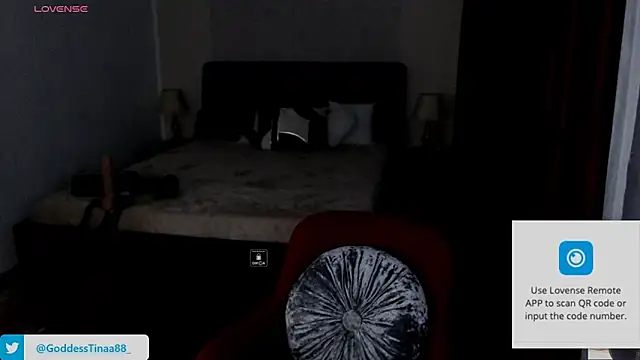 Goddess Tina online show from February 1, 2026, 3:32 pm