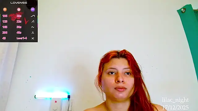 lilac night33 online show from December 17, 2025, 5:52 pm