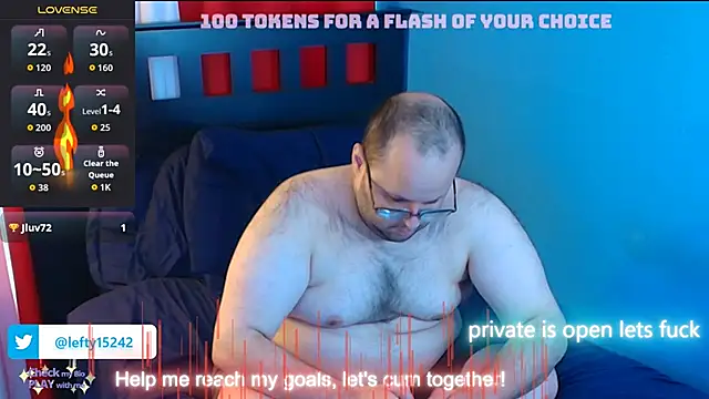 lefty15242 online show from October 10, 2025, 7:13 pm