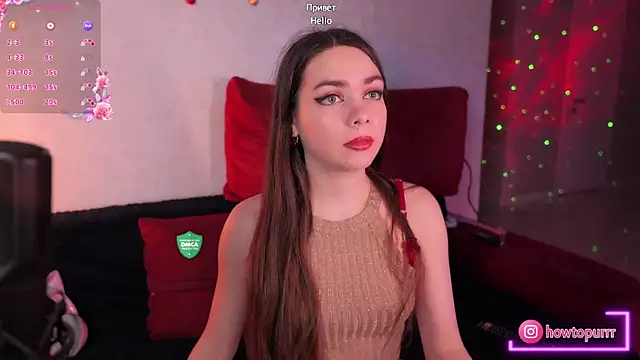 Snapshot of How2Meow chatting on December 13, 2024, 5:43 pm How2Meow online show from December 13, 2024, 5:43 pm