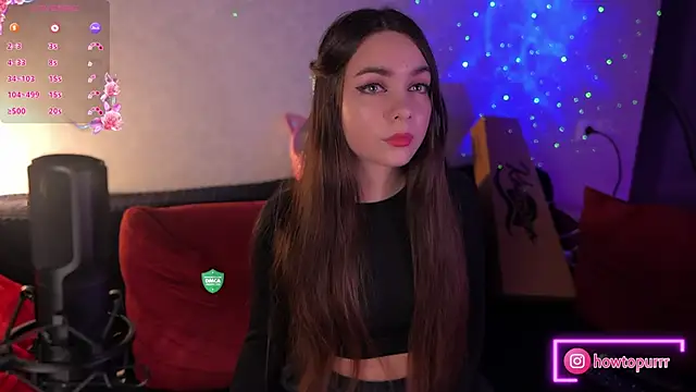 Snapshot of How2Meow chatting on March 6, 2025, 5:43 pm How2Meow online show from March 6, 2025, 5:43 pm