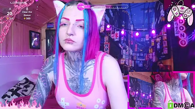 NekoCyber online show from December 8, 2024, 12:40 am