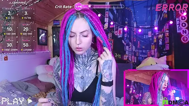 NekoCyber online show from September 10, 2025, 4:34 am