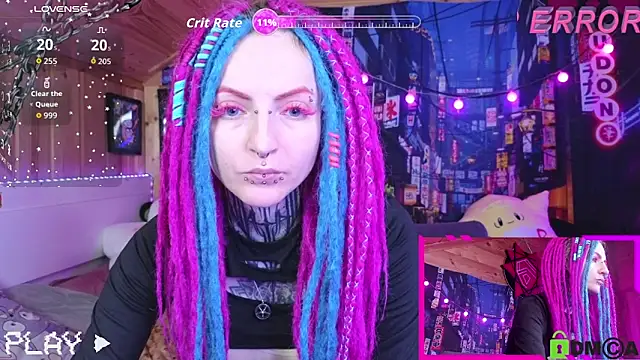 NekoCyber online show from September 17, 2025, 5:09 am