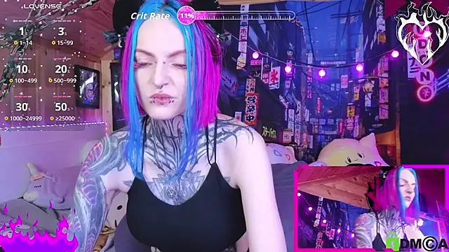 NekoCyber online show from November 8, 2025, 4:56 am