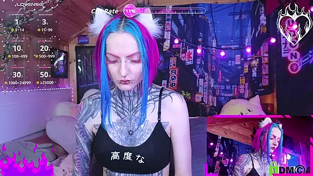 NekoCyber online show from November 22, 2025, 5:17 am