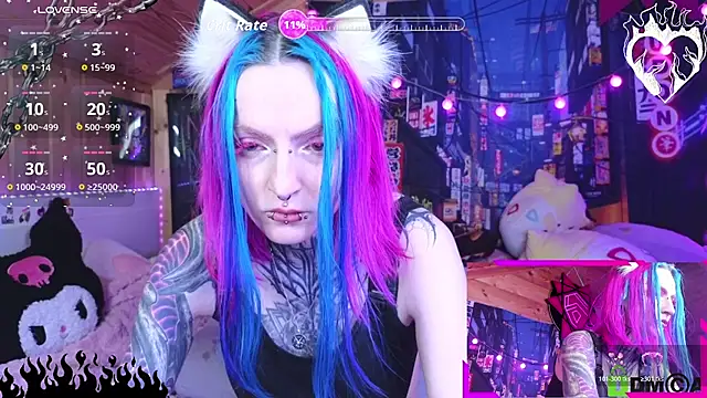 Snapshot of NekoCyber chatting on May 10, 2026, 5:12 am NekoCyber online show from May 10, 2026, 5:12 am