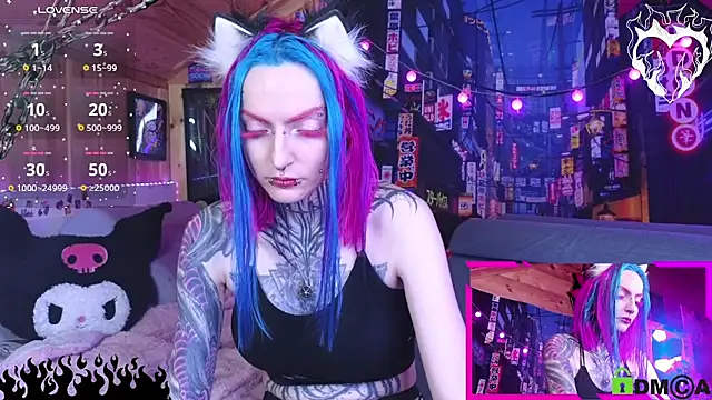 Snapshot of NekoCyber chatting on July 9, 2026, 5:00 am NekoCyber online show from July 9, 2026, 5:00 am