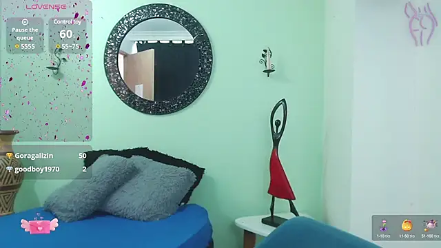 Sofia Franco  online show from March 3, 2025, 10:10 pm