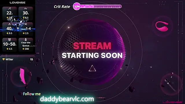 Snapshot of DaddybearVLC chatting on November 29, 2025, 4:32 pm DaddybearVLC online show from November 29, 2025, 4:32 pm