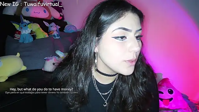 TuWaifuVirtual1 online show from November 23, 2025, 2:11 am