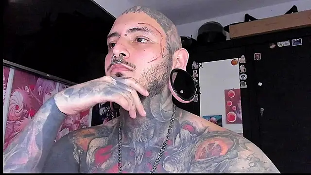 DEATHINK666XX online show from January 14, 2025, 6:49 pm