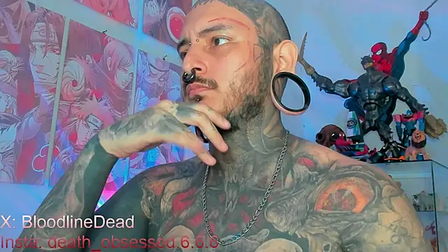 DEATHINK666XX online show from October 5, 2025, 5:44 pm