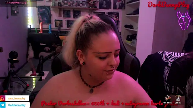 Snapshot of DarkBunnyPlay chatting on December 17, 2024, 8:21 pm DarkBunnyPlay online show from December 17, 2024, 8:21 pm