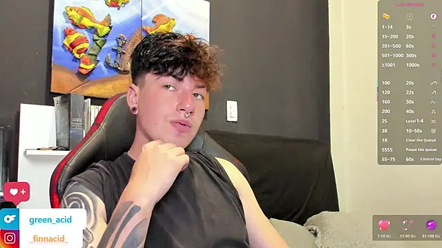 Green acid01 online show from April 15, 2026, 5:53 pm