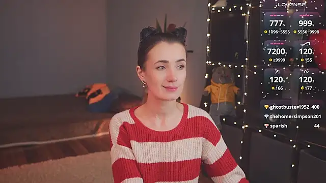 Snapshot of bananya_kitty chatting on February 15, 2025, 10:33 am bananya kitty online show from February 15, 2025, 10:33 am