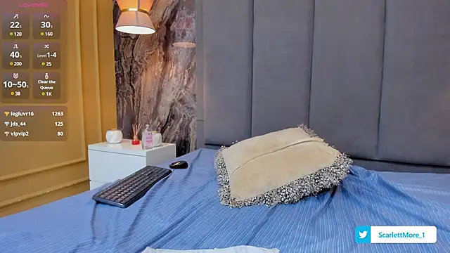 ScarlettMore online show from January 22, 2025, 9:10 pm