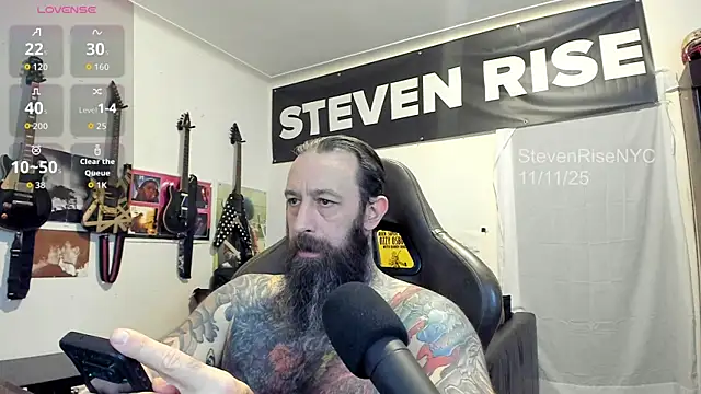 StevenRiseNYC online show from November 12, 2025, 3:01 pm