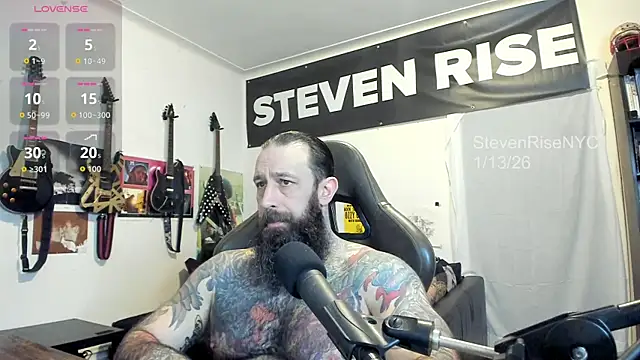 StevenRiseNYC online show from January 13, 2026, 11:43 pm